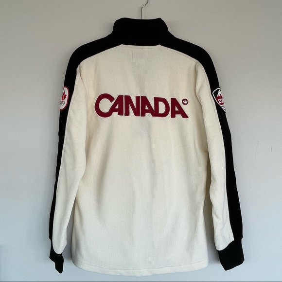 HBC Hudson’s Bay Co CANADA 2010 Winter Olympics Official Womens Fleece Jersey - Picture 8 of 13